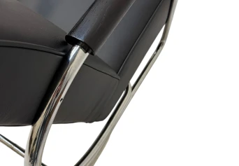 Art Deco Modernist Bauhaus Tubular Steel Lounge Chair by Frits Kuyken, 1936